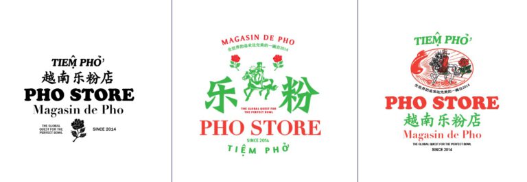 Pho Store Logo Concept Work