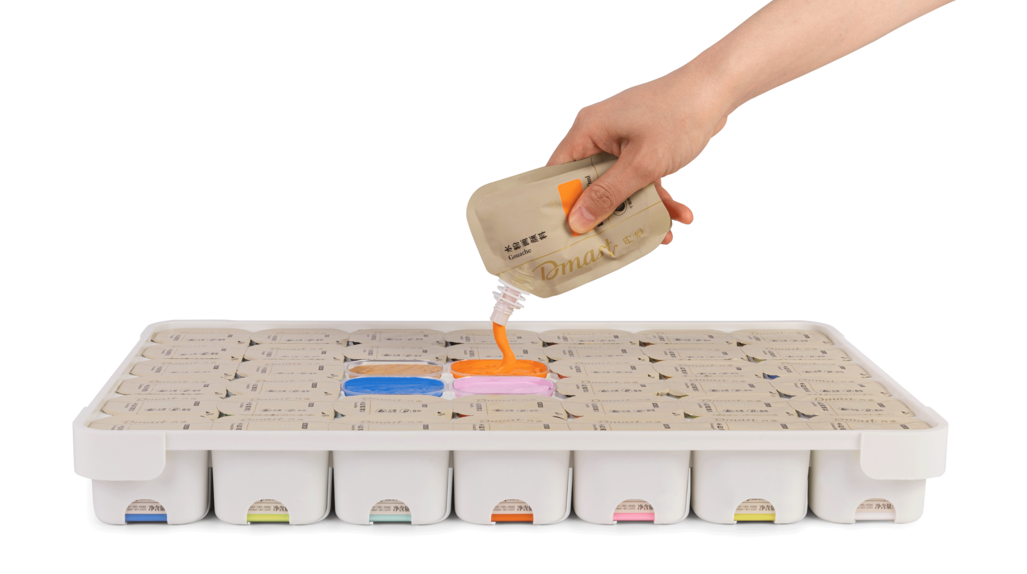 Dmast by Deli Stationary Packaging Design Thread Design