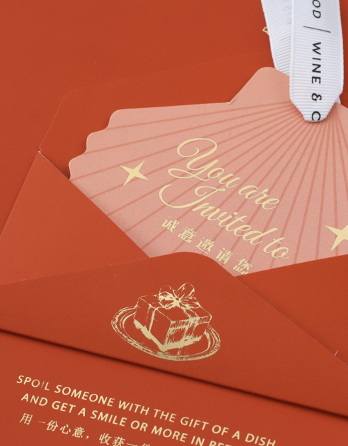 Coquille Shanghai menu design by thread 12