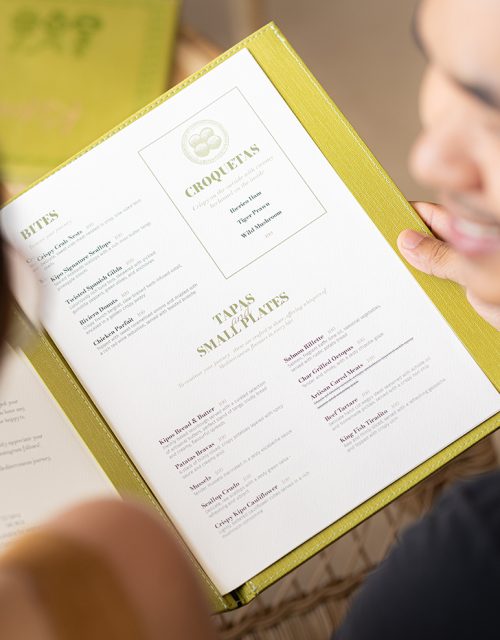Kipo menu design